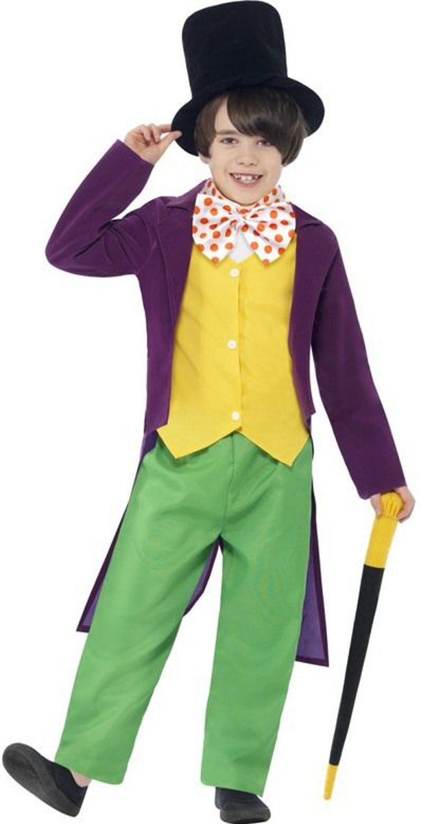 Willy Wonka kostuum | Kinderverkleedkleding maat 146-158